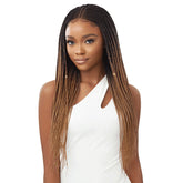 Outre Pre-Braided Glueless HD 13X4 Lace Frontal Wig - FULANI MICRO CORNROW BRAIDS